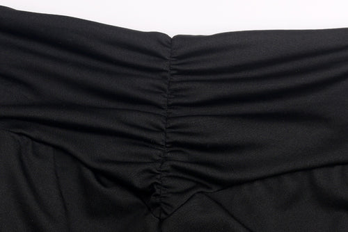 Ladies Slim Butt Lift Solid Color Yoga Pants