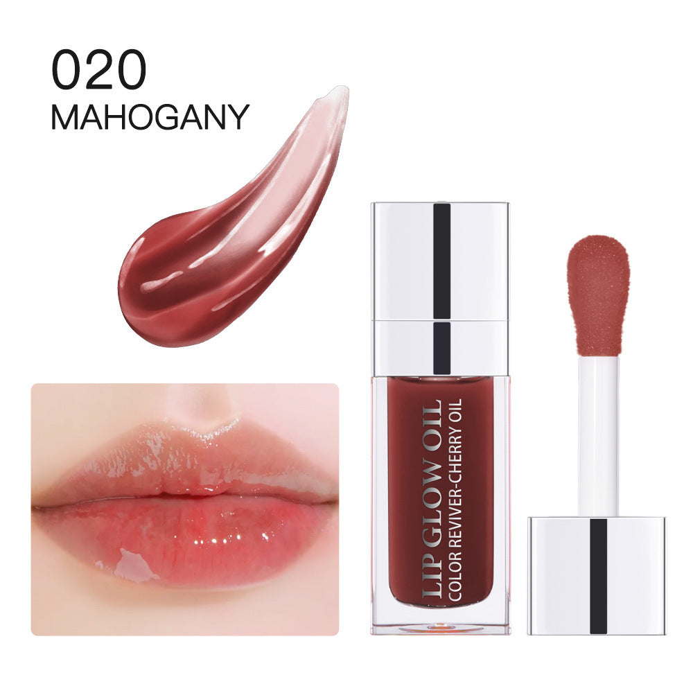 Transparent Lip Gloss Glass Oil 2 in 1
